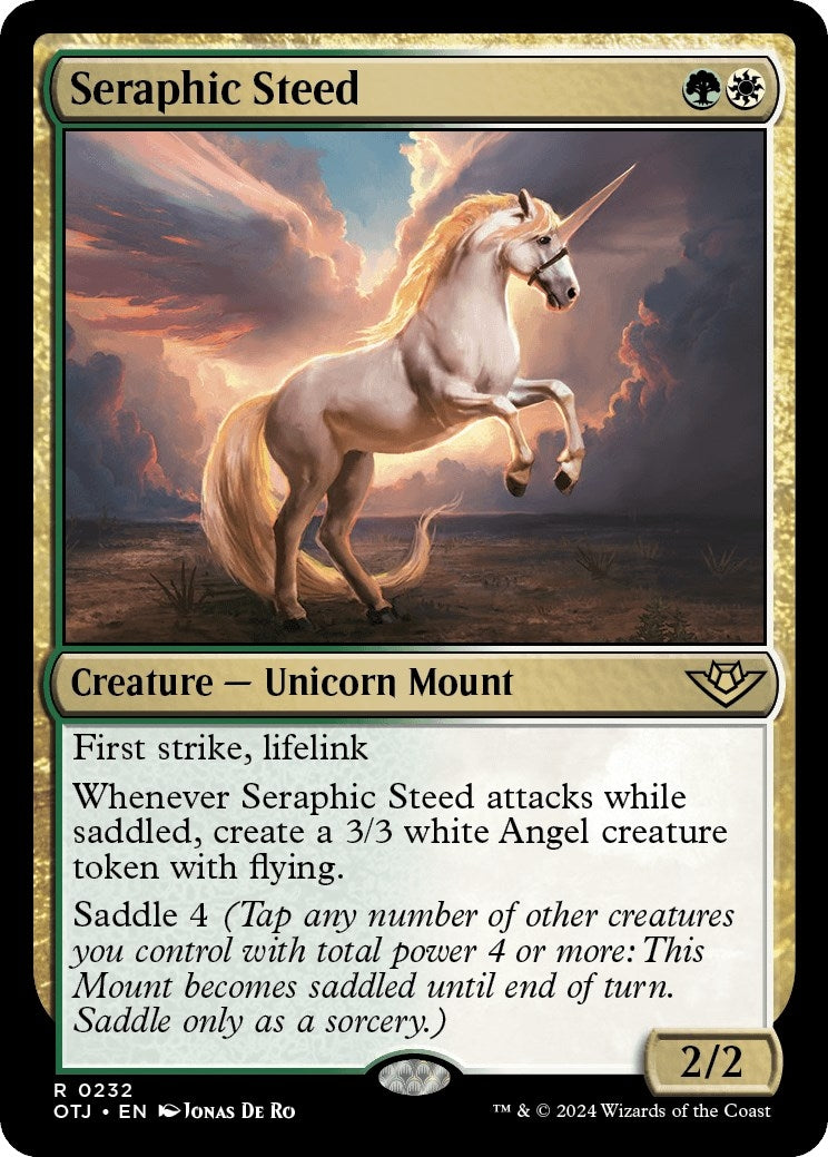Seraphic Steed (232) [OTJ] - MTG Single