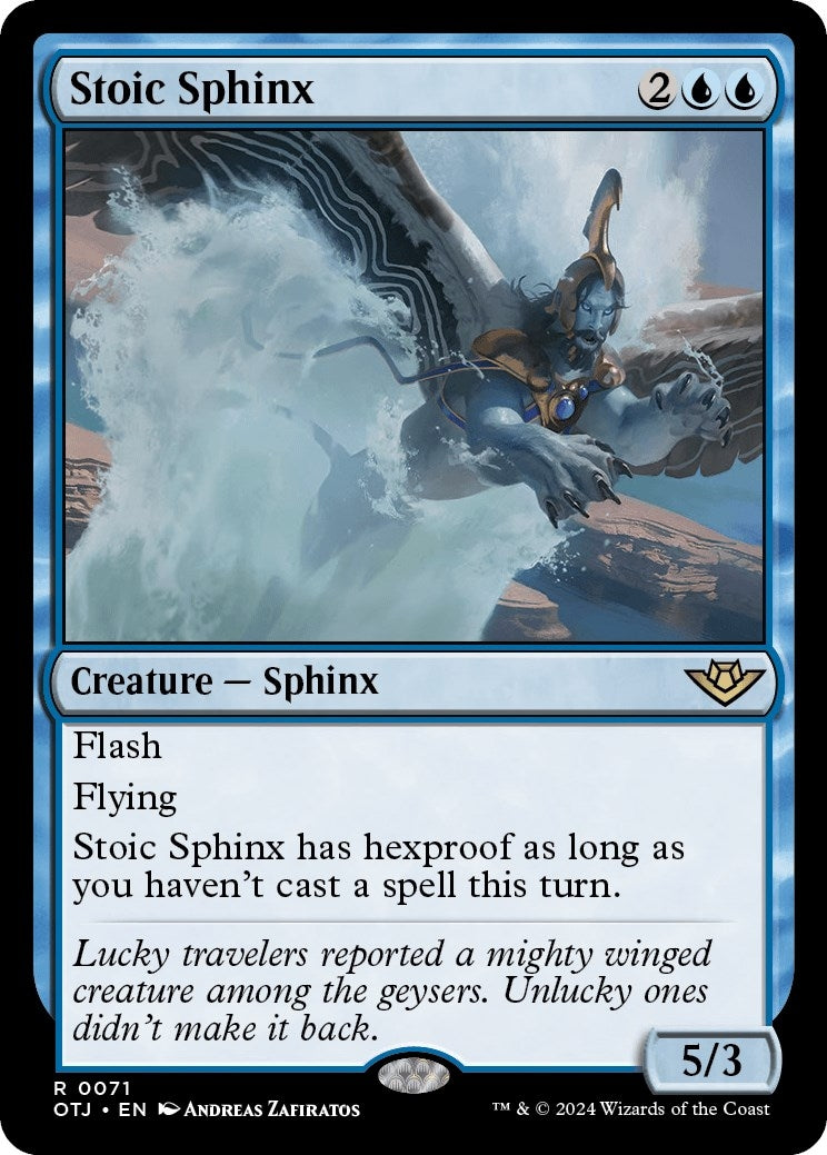 Stoic Sphinx (71) [OTJ] - MTG Single