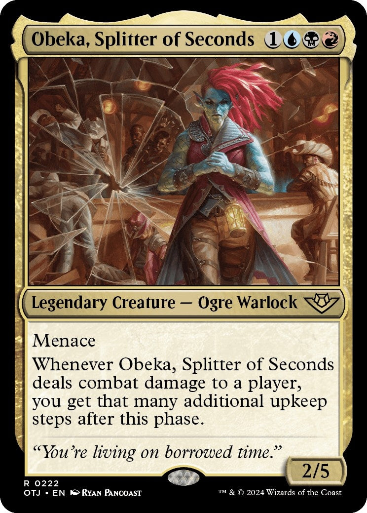 Obeka Splitter of Seconds (222) [OTJ] - MTG Single