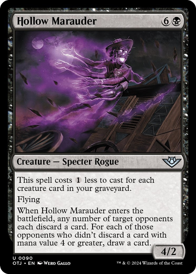 Hollow Marauder (90) [OTJ] - MTG Single