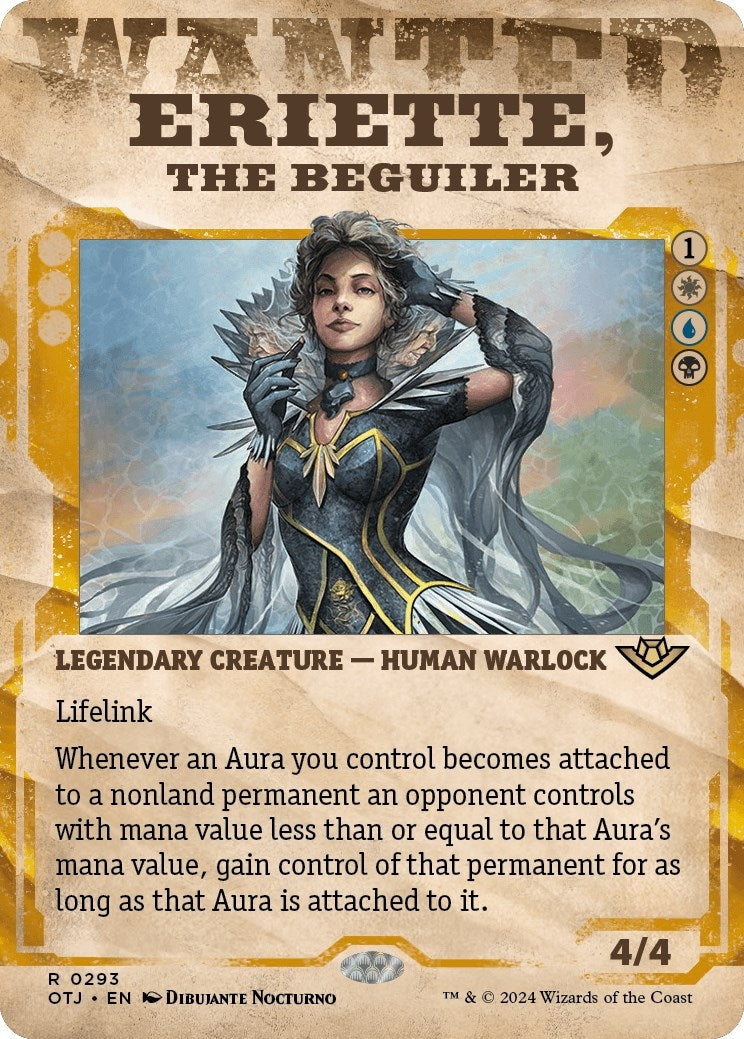 Eriette the Beguiler (Showcase) (293) [OTJ] - MTG Single