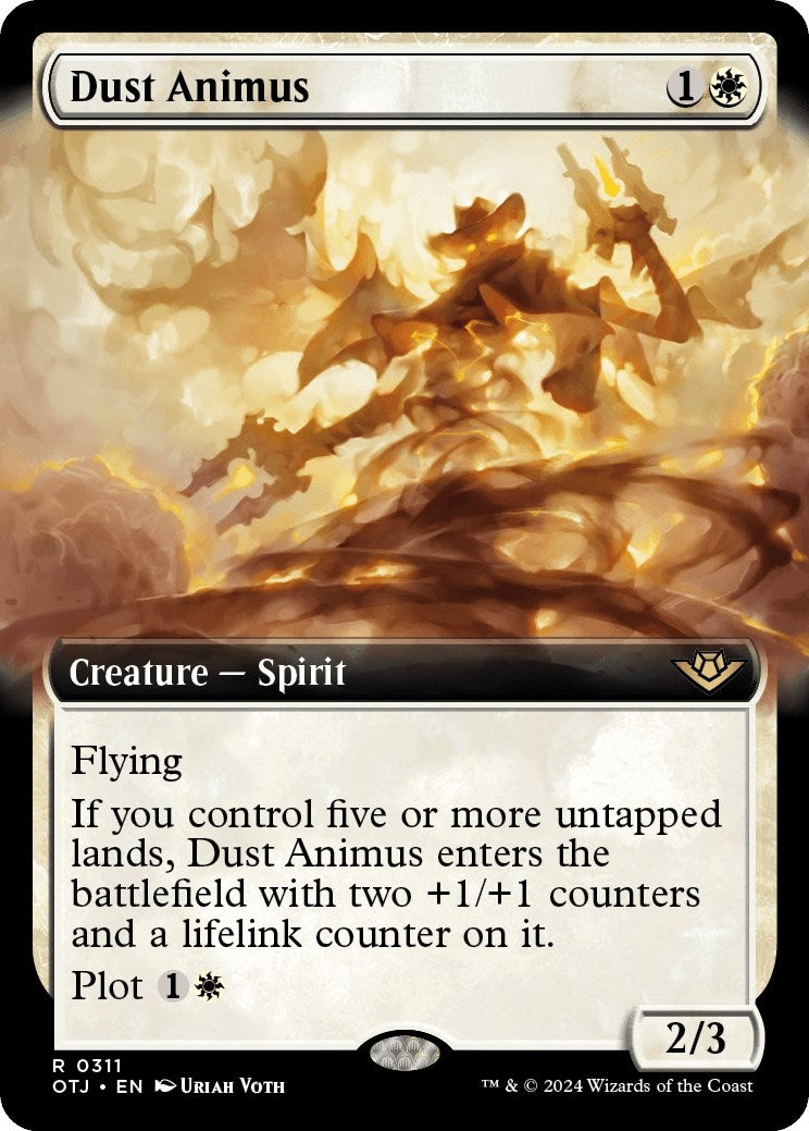 Dust Animus (Extended Art) (311) [OTJ] - MTG Single