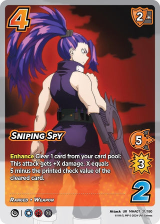 Sniping Spy (31) [MHA7] - UniVersus Single