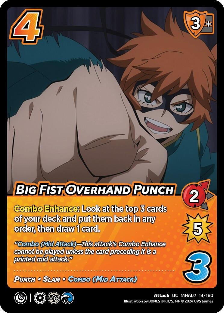 Big Fist Overhand Punch (13) [MHA7] - UniVersus Single