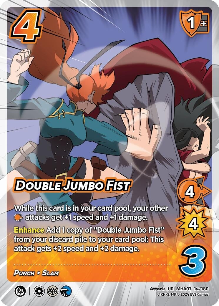 Double Jumbo Fist (14) [MHA7] - UniVersus Single