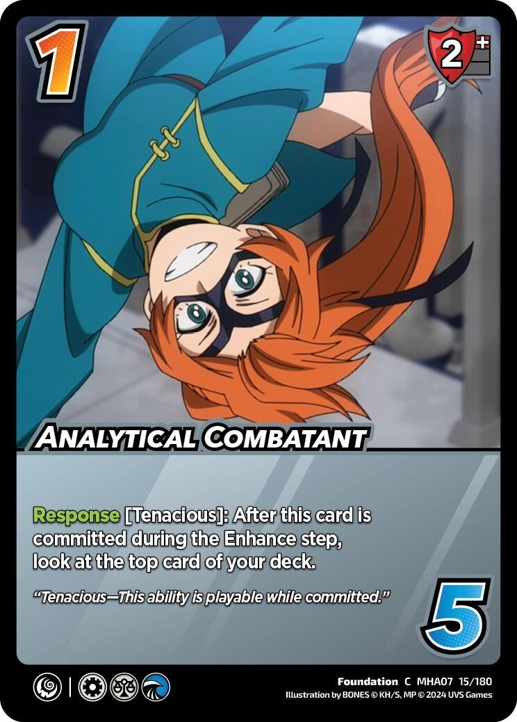 Analytical Combatant (15) [MHA7] - UniVersus Single