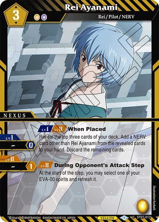 Rei Ayanami (7013) [ST07] - Battle Spirits Saga Single