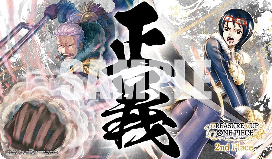 One Piece Card Game: Treasure Cup 2nd Place Playmat - Playmats Sealed