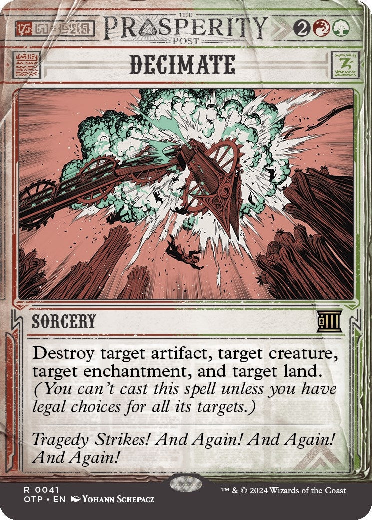 Decimate (41) [OTP] - MTG Single