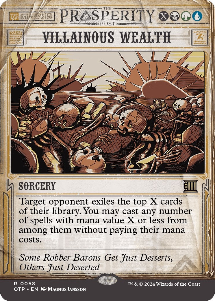 Villainous Wealth (58) [OTP] - MTG Single