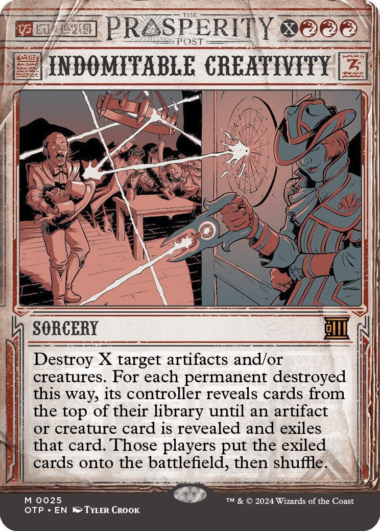 Indomitable Creativity (25) [OTP] - MTG Single