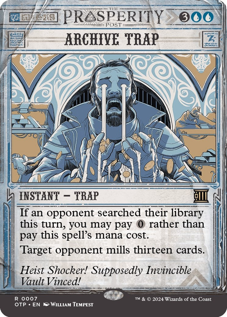 Archive Trap (7) [OTP] - MTG Single