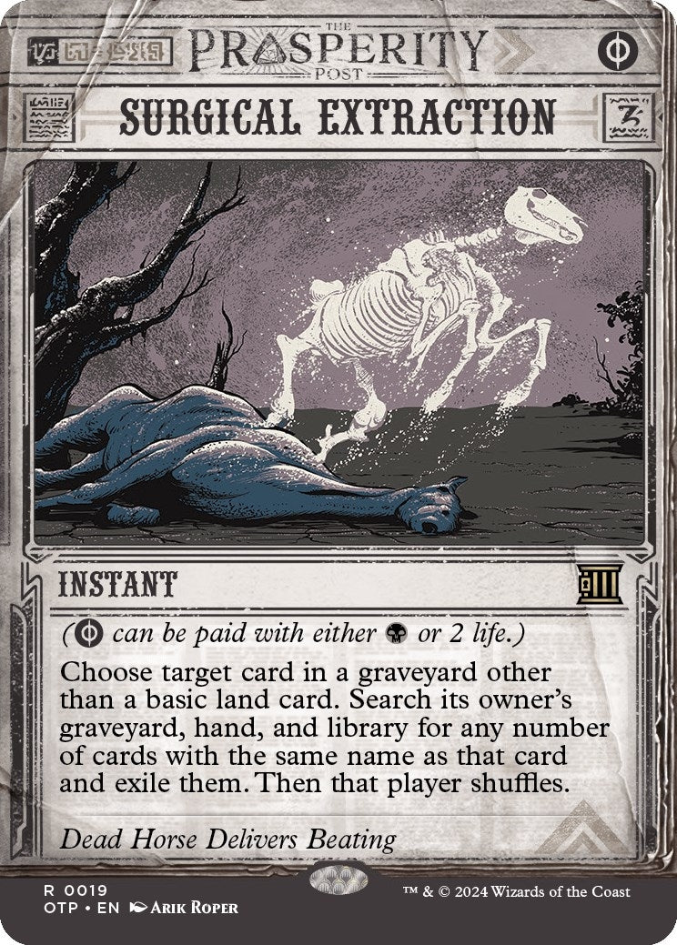 Surgical Extraction (19) [OTP] - MTG Single