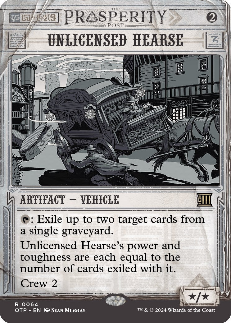 Unlicensed Hearse (64) [OTP] - MTG Single