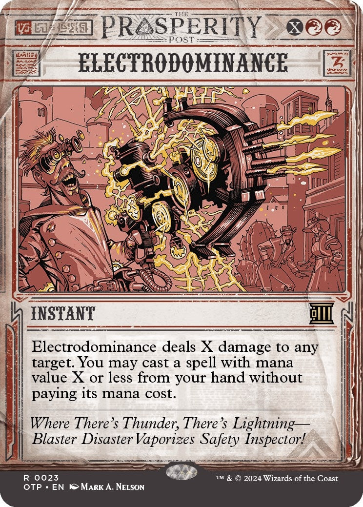 Electrodominance (23) [OTP] - MTG Single