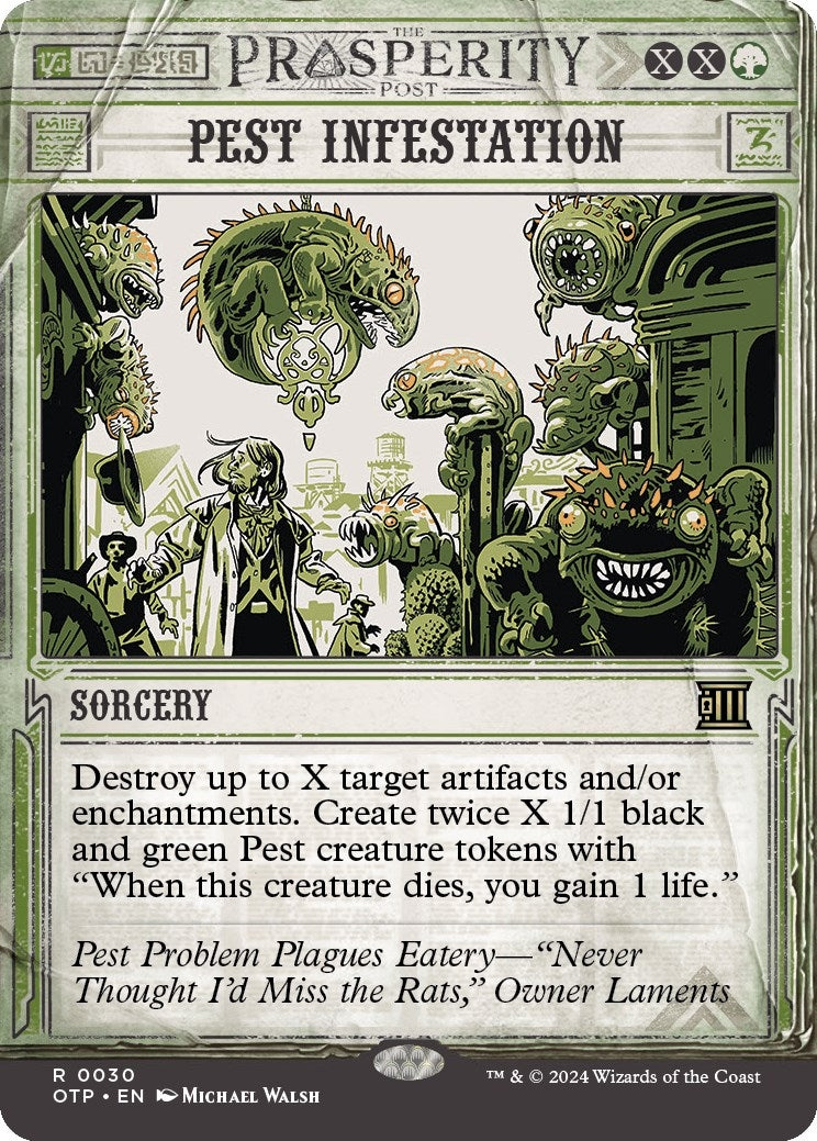 Pest Infestation (30) [OTP] - MTG Single