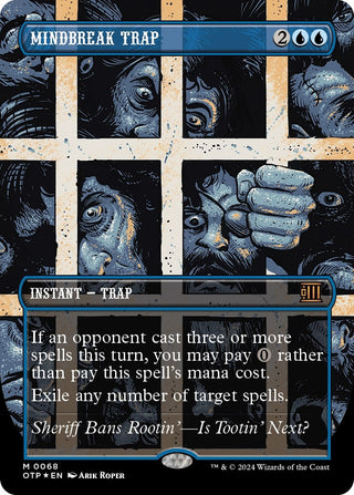 Mindbreak Trap (Textured Foil) (68) [OTP] - MTG Single