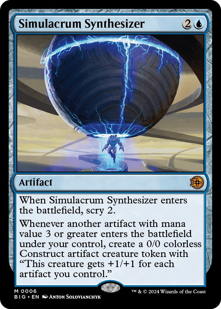 Simulacrum Synthesizer (6) [BIG] - MTG Single