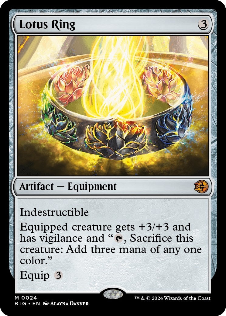 Lotus Ring (24) [BIG] - MTG Single