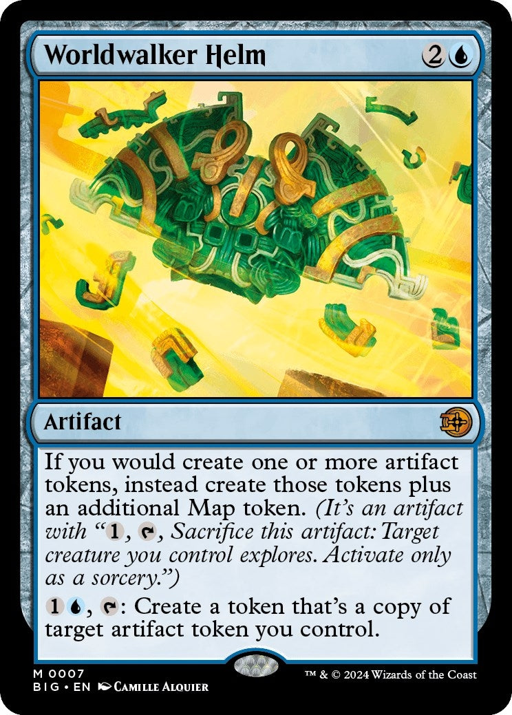 Worldwalker Helm (7) [BIG] - MTG Single