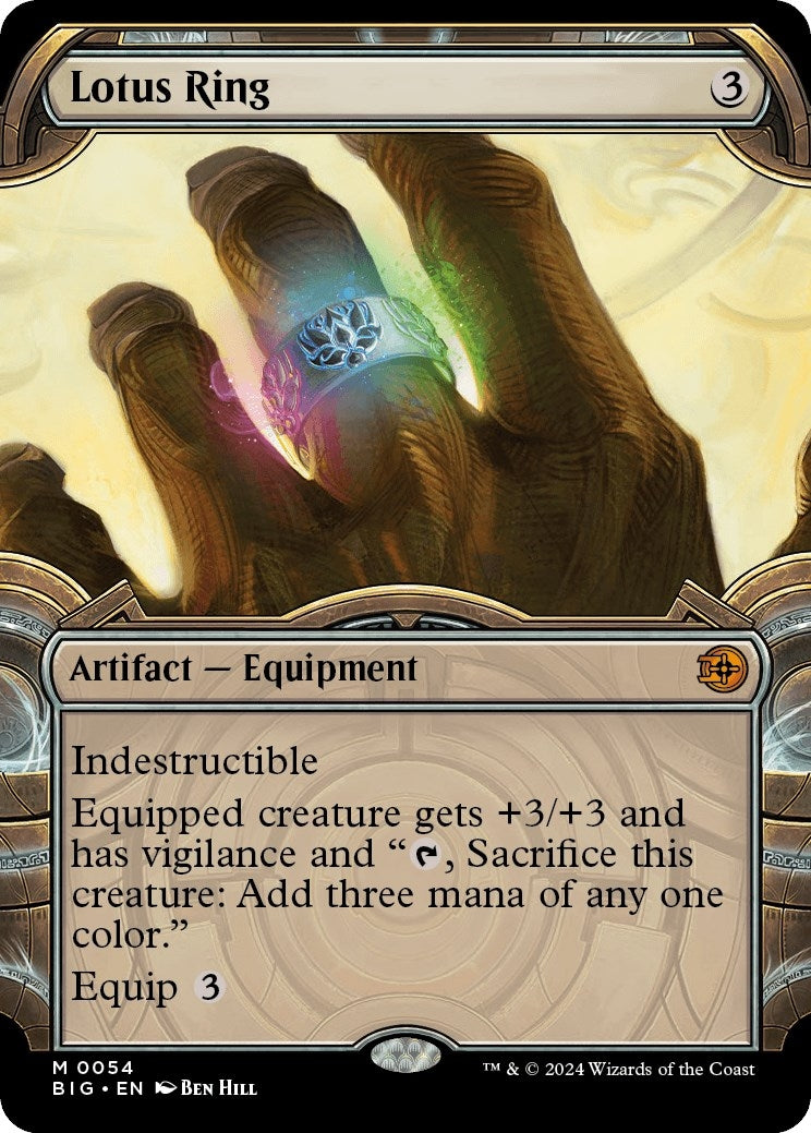 Lotus Ring (Showcase) (54) [BIG] - MTG Single