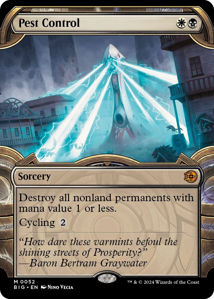 Pest Control (Showcase) (52) [BIG] - MTG Single