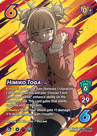 Himiko Toga (Alternate Art) (1) [MHA7] - UniVersus Single