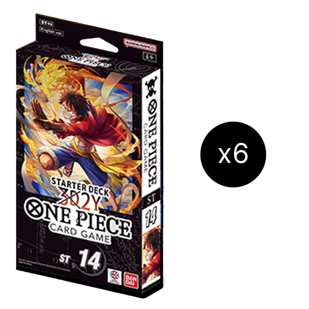Starter Deck 14: 3D2Y Display (ST-14) - One Piece Card Game Sealed