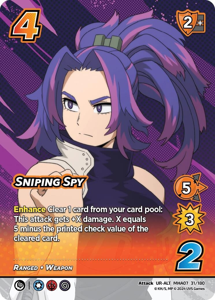 Sniping Spy (Alternate Art) (31) [MHA7] - UniVersus Single