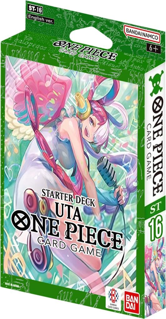 Starter Deck 16: GREEN Uta (ST-16) - One Piece Card Game Sealed