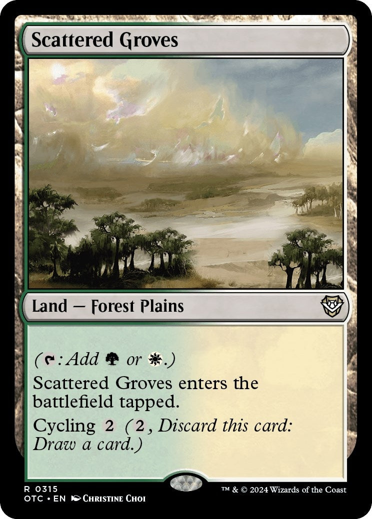 Scattered Groves (315) [OTC] - MTG Single
