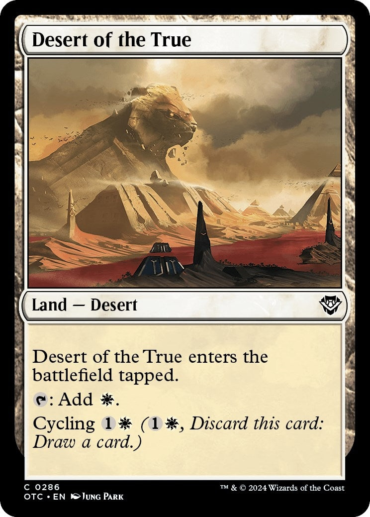 Desert of the True (286) [OTC] - MTG Single