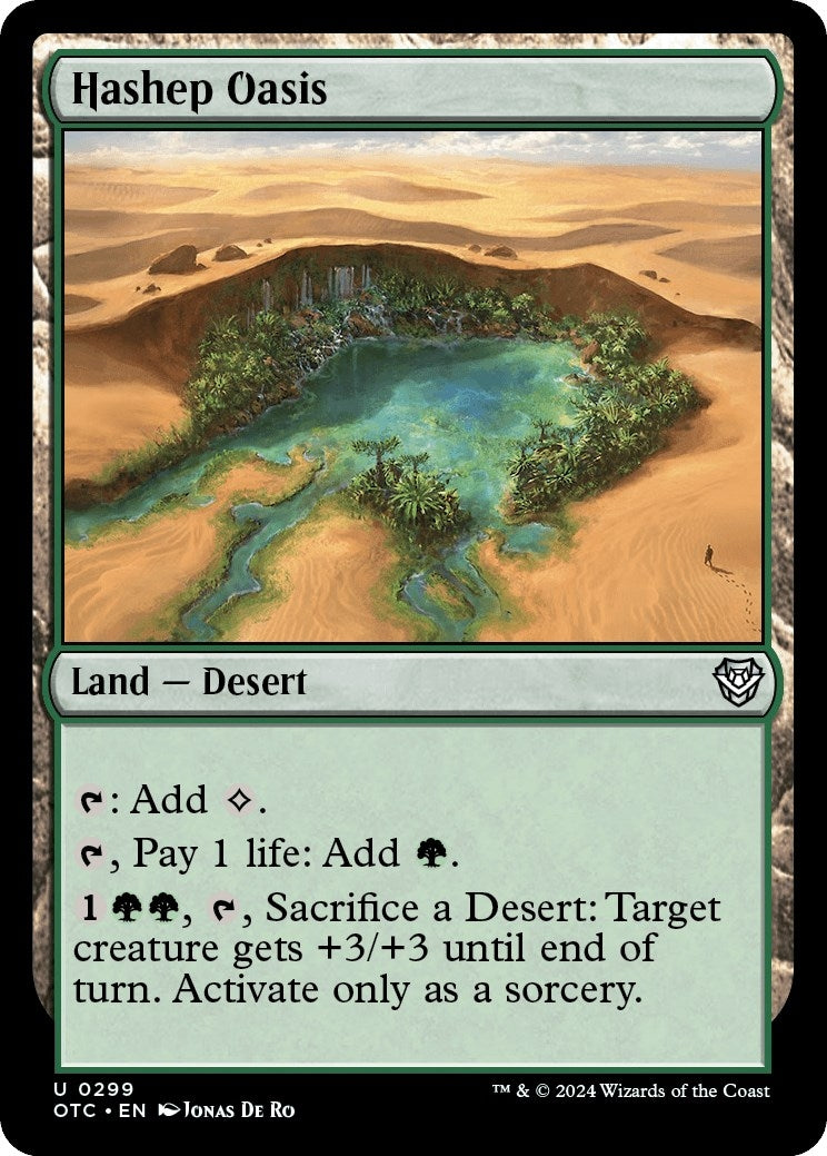 Hashep Oasis (299) [OTC] - MTG Single