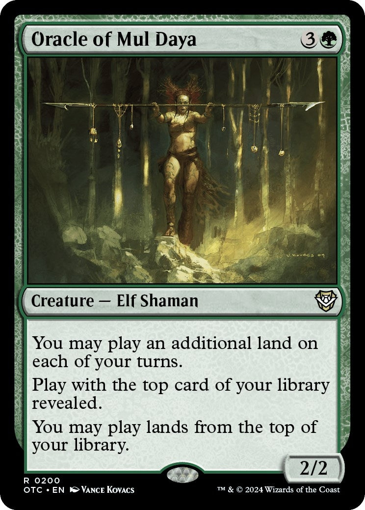 Oracle of Mul Daya (200) [OTC] - MTG Single