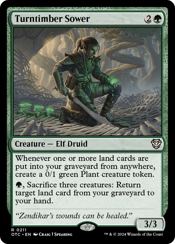 Turntimber Sower (211) [OTC] - MTG Single