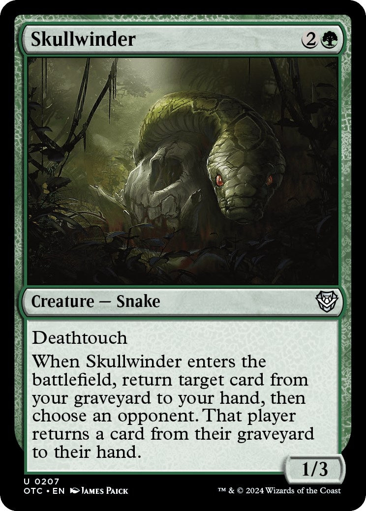 Skullwinder (207) [OTC] - MTG Single