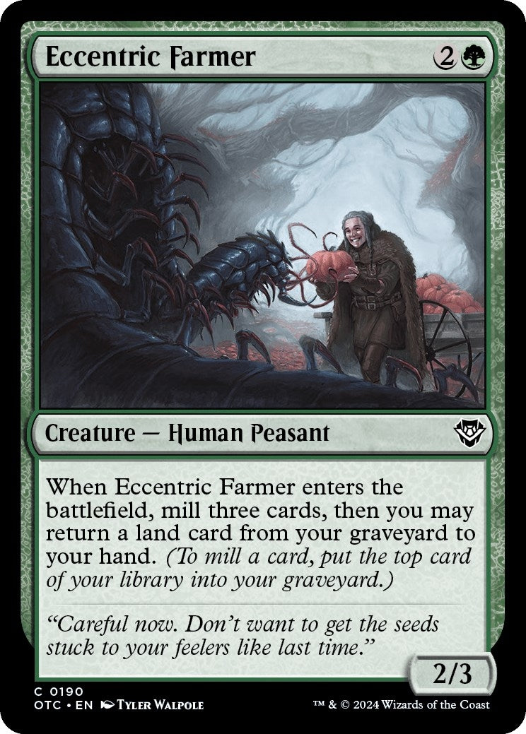 Eccentric Farmer (190) [OTC] - MTG Single