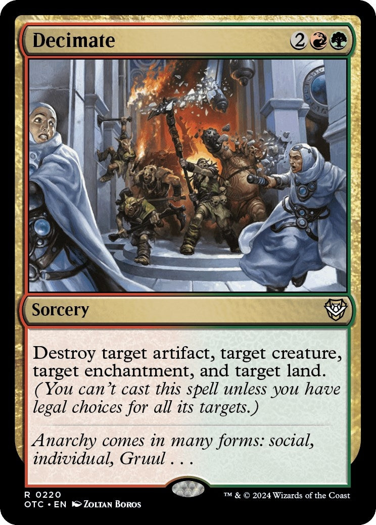Decimate (220) [OTC] - MTG Single