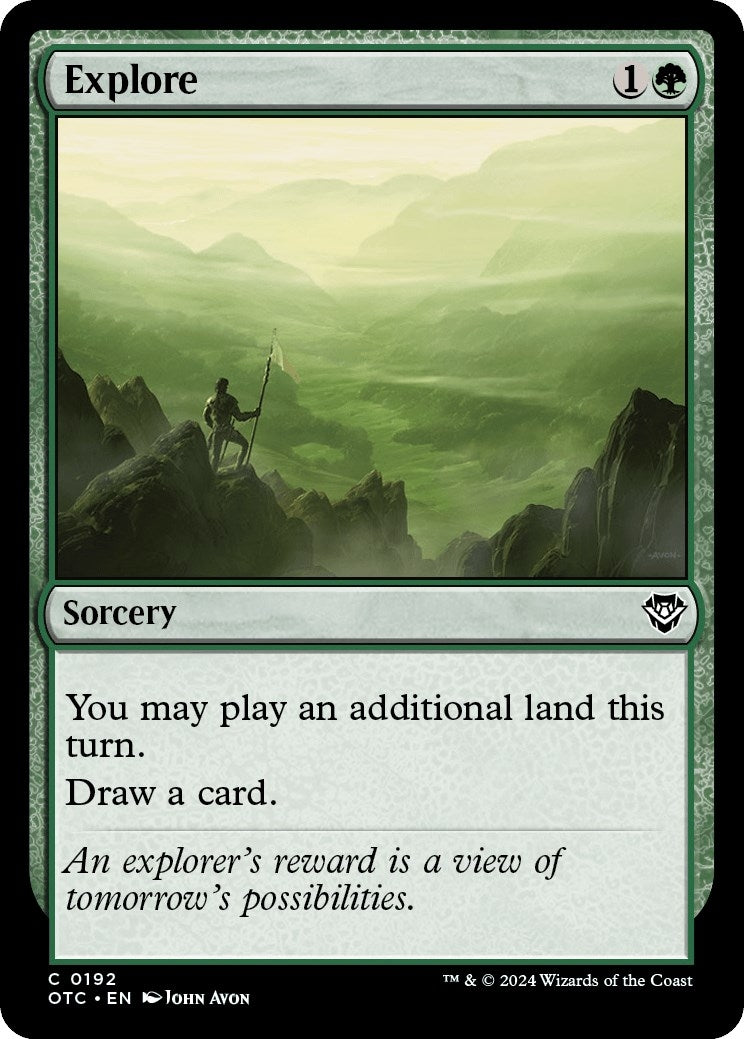 Explore (192) [OTC] - MTG Single