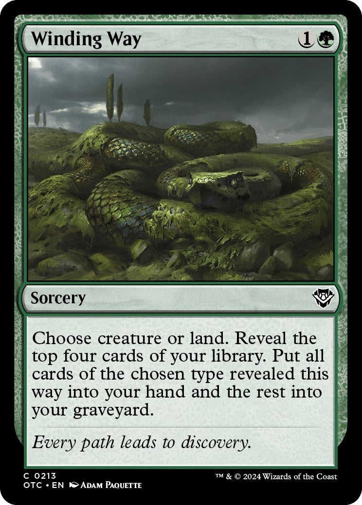 Winding Way (213) [OTC] - MTG Single