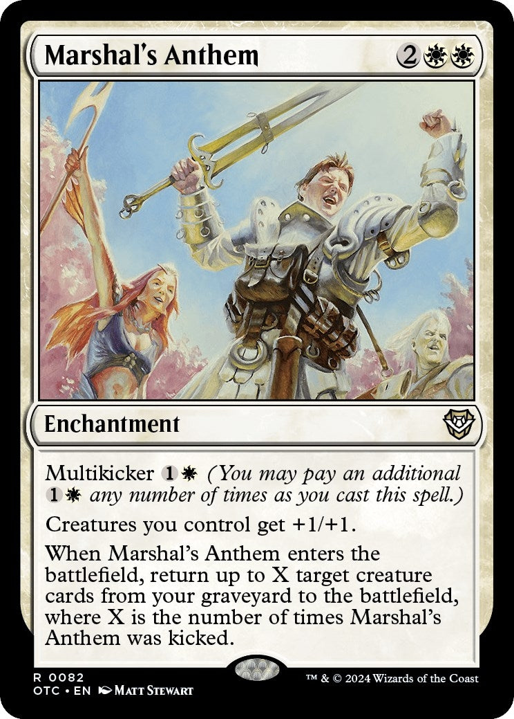 Marshal’s Anthem (82) [OTC] - MTG Single