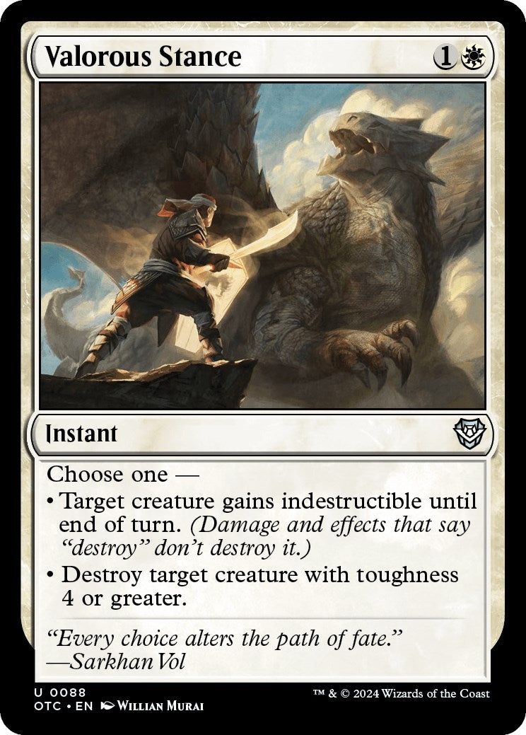 Valorous Stance (88) [OTC] - MTG Single