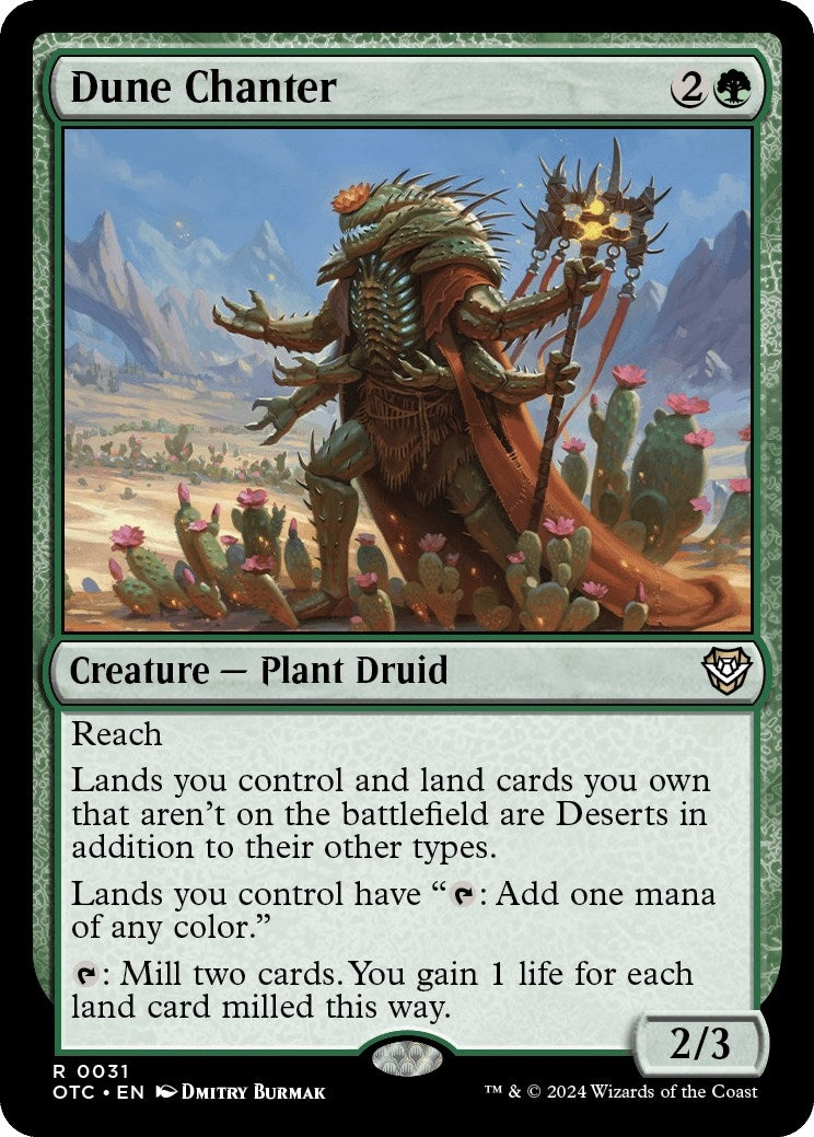 Dune Chanter (31) [OTC] - MTG Single