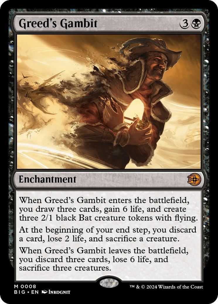 Greed’s Gambit (8) [BIG] - MTG Single