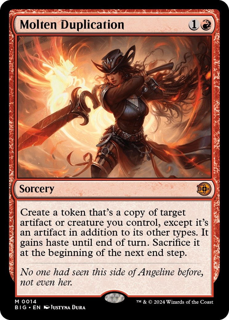 Molten Duplication (14) [BIG] - MTG Single