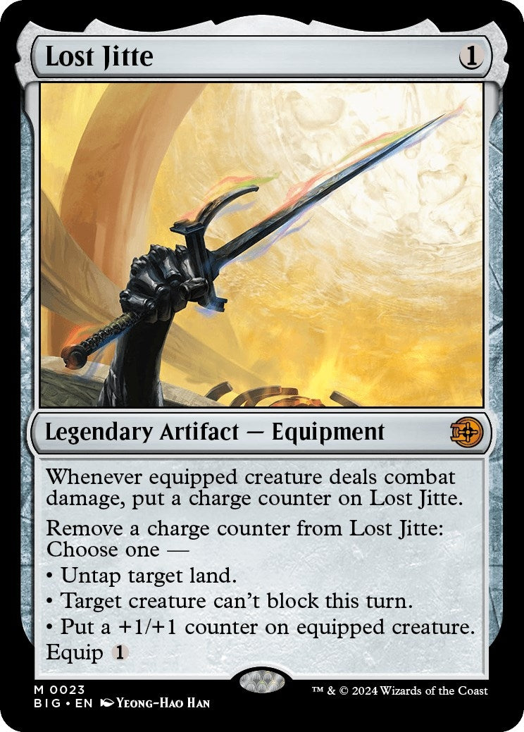 Lost Jitte (23) [BIG] - MTG Single