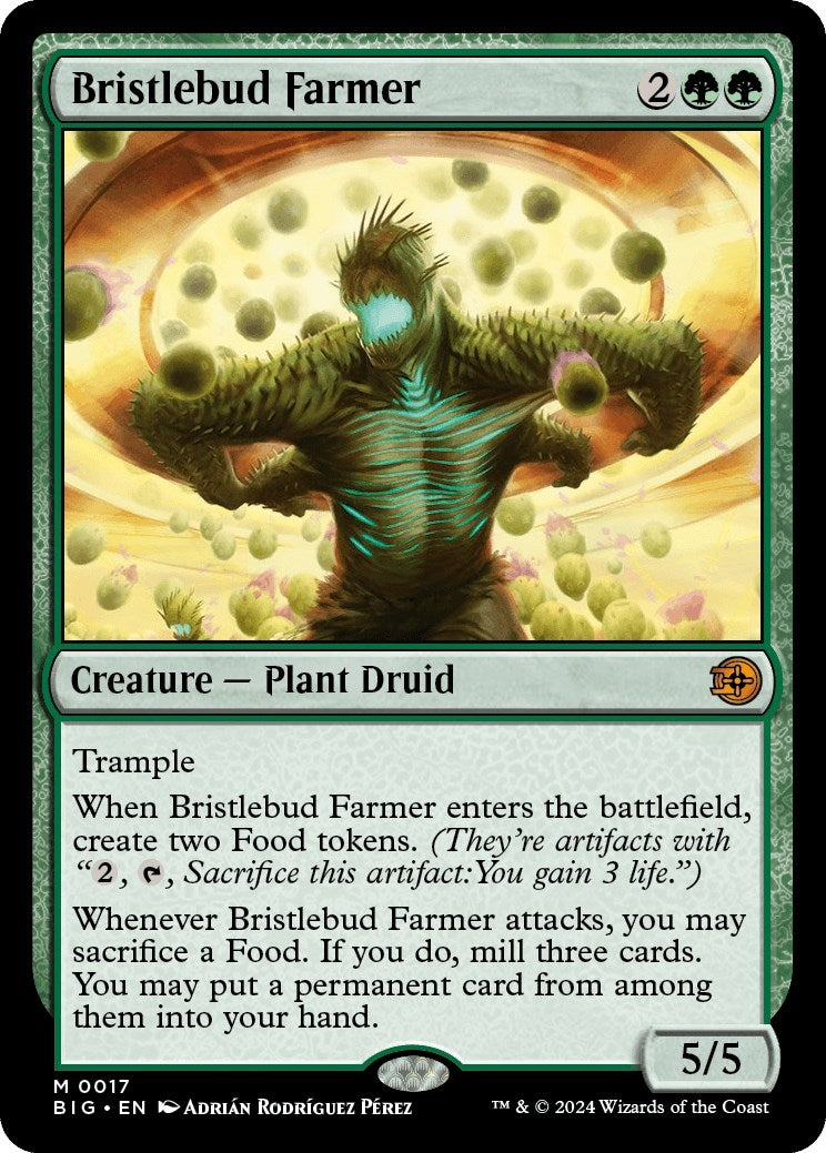 Bristlebud Farmer (17) [BIG] - MTG Single