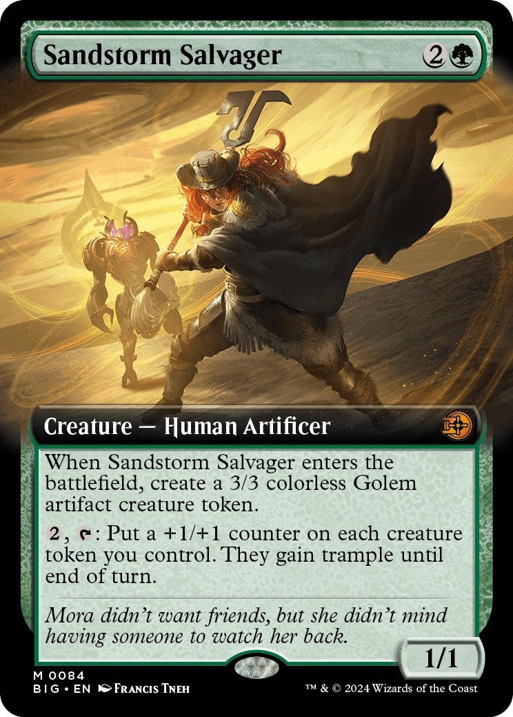 Sandstorm Salvager (Extended Art) (84) [BIG] - MTG Single