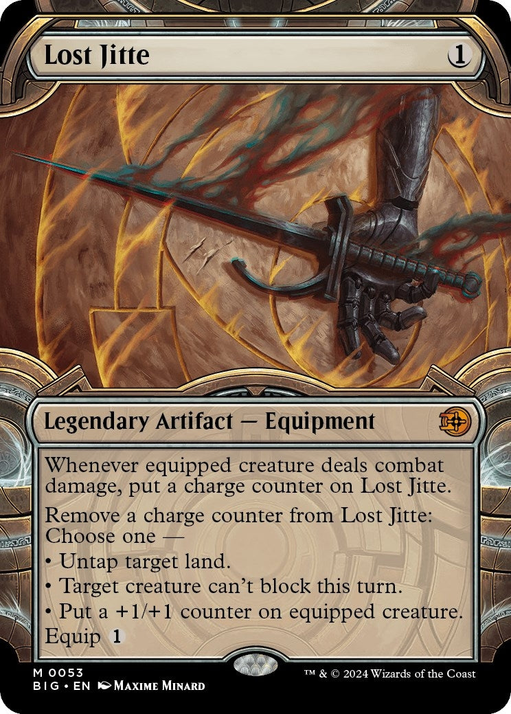 Lost Jitte (Showcase) (53) [BIG] - MTG Single