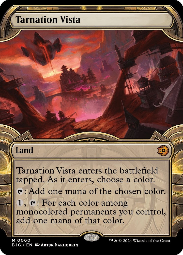 Tarnation Vista (Showcase) (60) [BIG] - MTG Single
